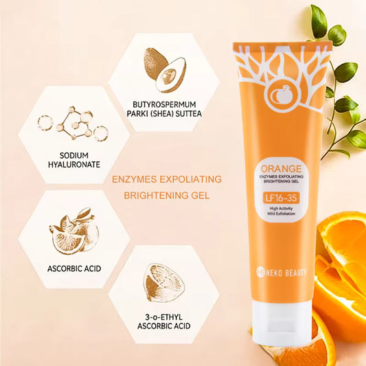 Orange Exfoliating Gel for Face & Body