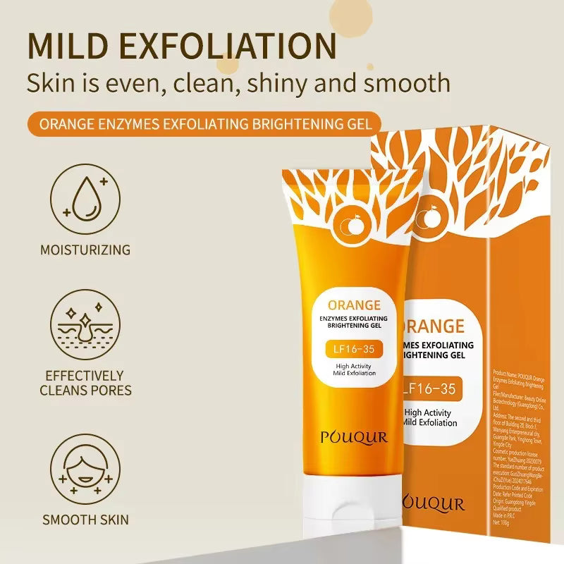 Orange Exfoliating Gel for Face & Body